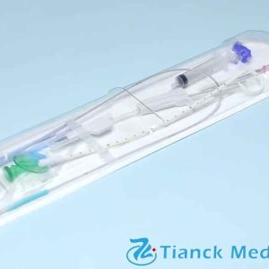 Tianck Medical single use drainage sterilization 8F 10F 12F 14F Pigtail drainage catheter kit