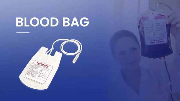 Medical consumables Disposable welding film single/double/triple blood bag 450ml 500ml