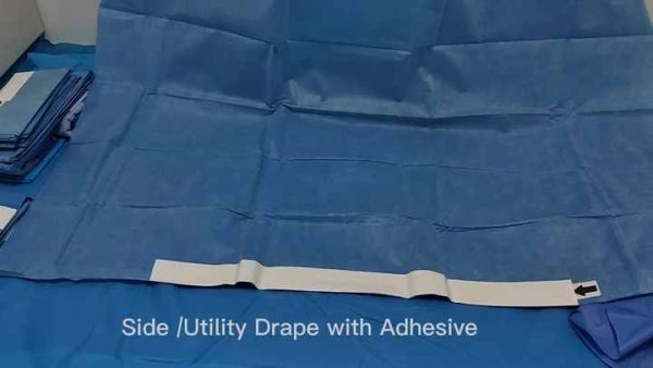 Medical Consumable Disposable Surgical Drape Surgical Sheets with Adhesive Tape
