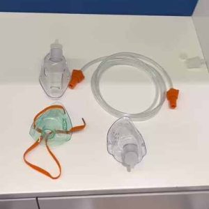 8ml PP PVC disposable nebulizer kit cup mask tube Adult Class II
