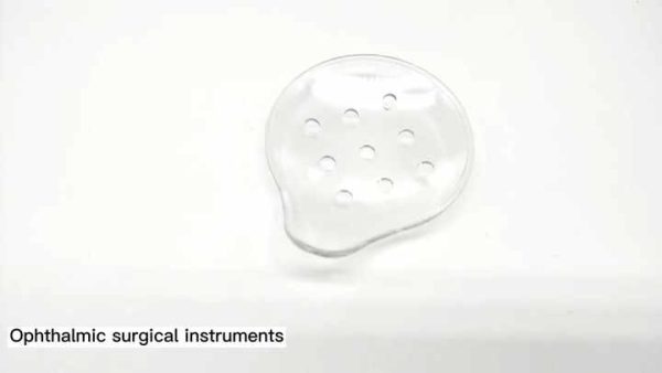 Corrosion Resistant Eye Surgery Medical Consumables Transparent Plastic Eye Masks