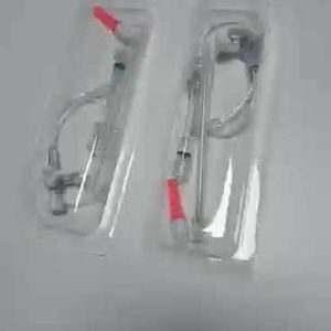 Tianck medical single use infusion medical intervention Hemostasis Valve Set Y connector