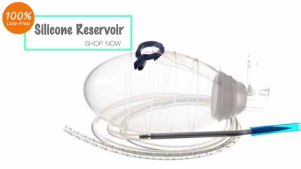 Medical Consumable Device Silicone Round Drains 100ml 19fr Jackson Pratt Drain