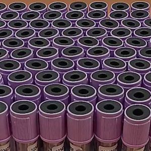 2022 NEW Medical Manufacturers Blood Collection Tube Violet Cbc Test 13x75 Edta Tube supplier