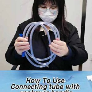 Hospital  Medical Consumables disposable Suction Connecting Tube With Yankauer Handle