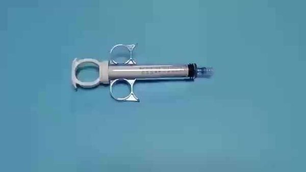 Tianck medical 10ml 12ml cardiology 3 rings sterile Angiographic Dose Control Syringe