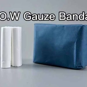 Medical Consumable Cost-effective Non-sterile 100% Cotton Wow Gauze Bandage with dozen pack