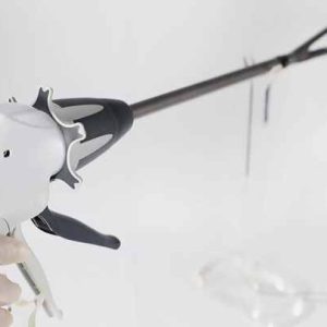 Electric Powered articulating Echelon gun 440mm endoscopic linear cutter stapler and reloads