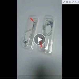 Tianck medical high applause disposable consumable cardiology Y connector hemostasis valve set