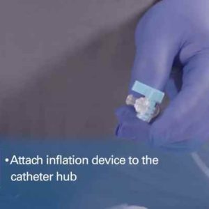 Disposable Medical consumable Balloon inflation devices HP type with 3- way stopcock