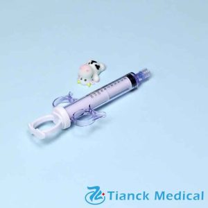 Tianck medical supplies injection cardiovascular interventional 3-ring 12ml dose control syringe