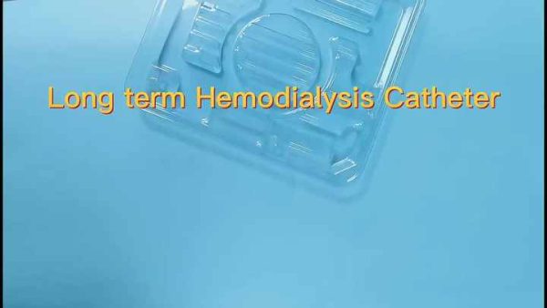Tianck manufacturer supplies disposable medical permanent long term hemodialysis catheter