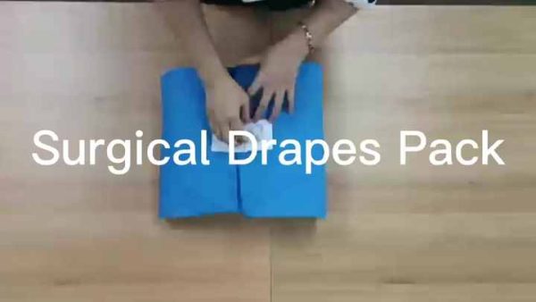 Hospital pp pe medical consumables sms universal sterile surgical drape disposable surgical pack