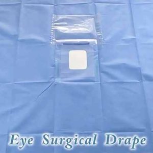Surgical Consumable Ophthalmology Eye Pack Disposable Sterile Ophthalmic Drape Set