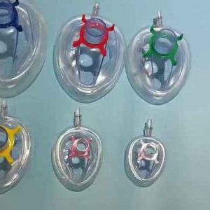Medical consumables disposable PVC anesthesia mask face mask