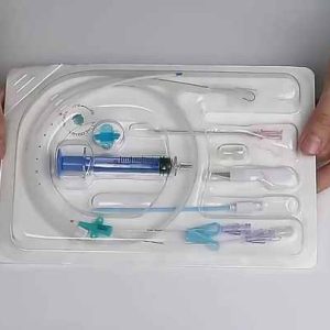 Tianck medical disposable health care anesthesia double lumen Central venous catheter