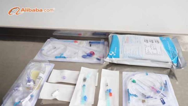 Medical Consumables Ce Approved Cvc Catheter Kit Central Venous Catheter