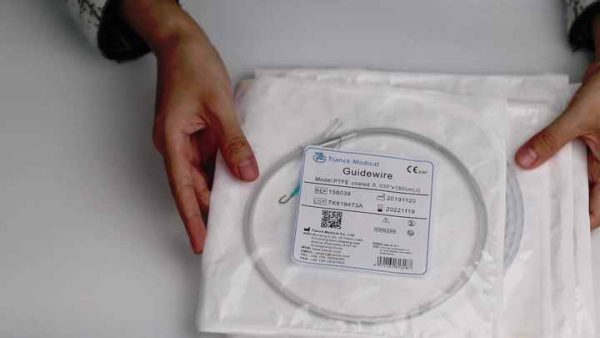 Best tianck medical supplies angiography hydrophilic coated guide wire disposables guidewire