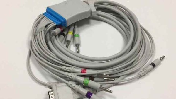 Hot selling for S-chiller EKG Cable and Leadwires IEC 4.0Banana ECG Cable