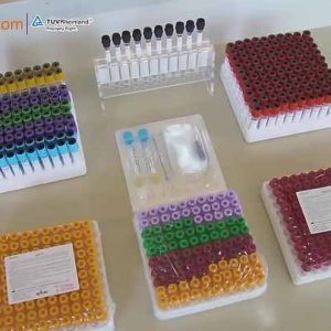 Disposable 2-10ml plastic vacuum red stopper clot activator tube blood collection Serum tubes