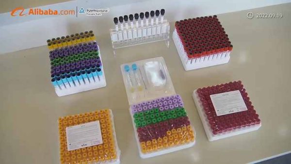 Disposable 2-10ml plastic vacuum red stopper clot activator tube blood collection Serum tubes