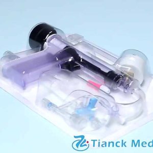 Tianck medical supplies interventional cardiology PTCA surgery gun type Balloon inflation device
