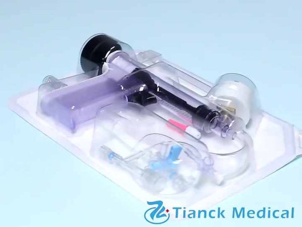 Tianck medical supplies interventional cardiology PTCA surgery gun type Balloon inflation device