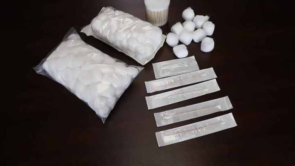 medical consumable 100% cotton dental absorbent cotton roll for hospital