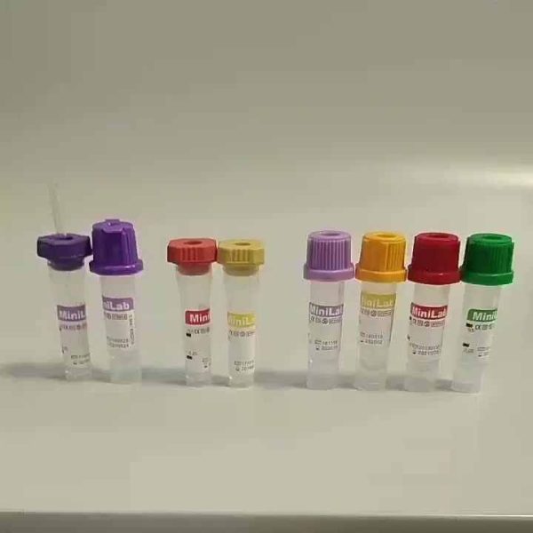 medical consumables sampling tube Mini micro blood collection capillary tube 0.2ml 0.25ml 0.5ml 8*40mm PP material