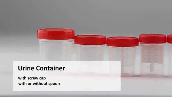 Hospital Disposable Plastic Urine Stool Container Medical Consumables 30ml Urine Specimen Container For Sale