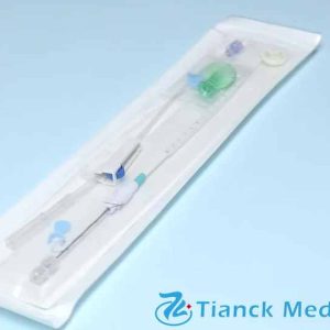 Tianck medical disposable consumable Pigtail drainage catheter kit (one-step wise, hydrophilic coated)