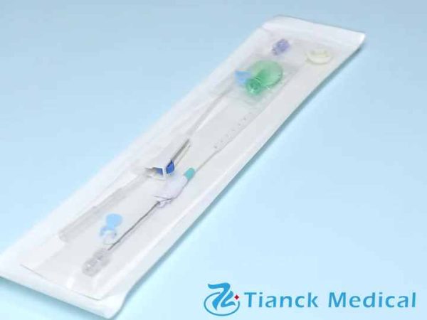Tianck medical disposable consumable Pigtail drainage catheter kit (one-step wise, hydrophilic coated)