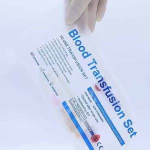 Medical Disposable Blood Sets Blood Transfusion Set with Free Needle Injection Port