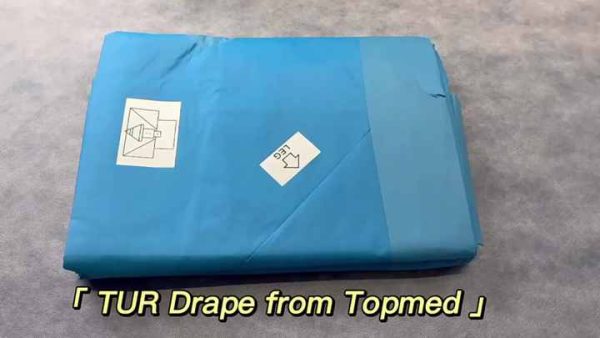 Medical consumable disposable EO sterile T.U.R drape surgical drape