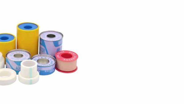 CE ISO 1.25cmX5m New medical consumable surgical disposable white Silk micropore Tape