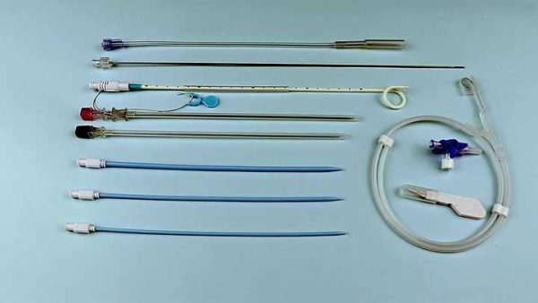 Tianck Medical surgical disposable kidney hydrophilic coated drainage set nephrostomy tube