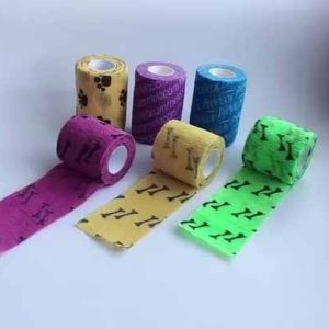 Strong Extensibility Sports Emergency Bandages Medical Crepe High Elastic Bandag for Pets and Person