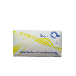 Supercare latex powdered gloves