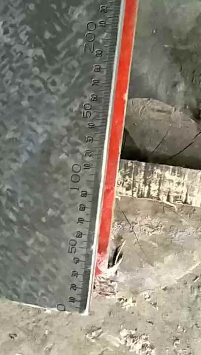 Polish finish high precision granite straight edge flatness gauge a measuring ruler