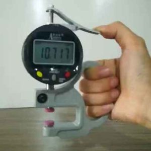 Digital micron dial leather thickness gauge meter for plastic film