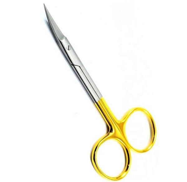 German Stainless Steel Iris Scissors Curved or Straight Customized Surgical Instruments Scissors