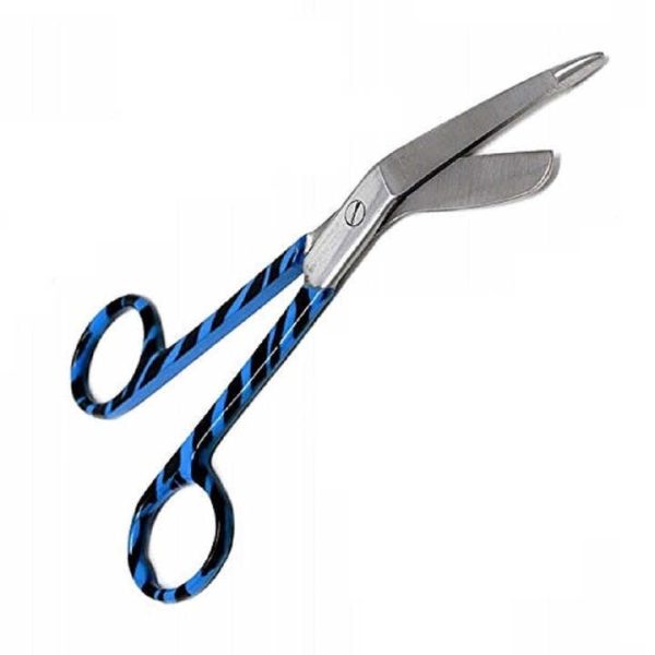 Surgical Printed Multicolor Bandage Scissors Forceps