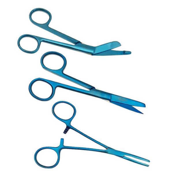 Stainless Steel Bandage Scissor And Forceps Set Cheap Prices Surgical Instruments