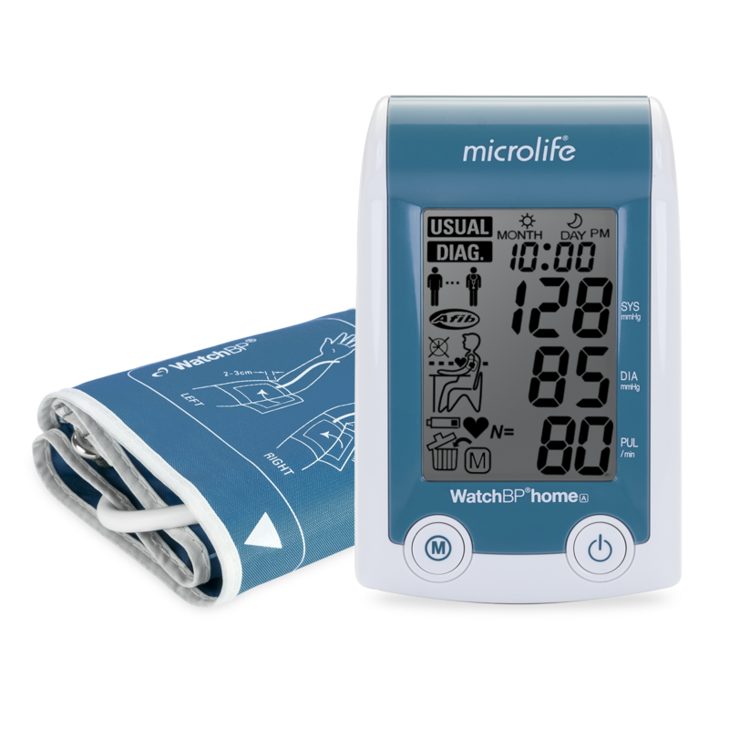 Home blood pressure monitor with Atrial Fibrillation (AF) detection For stroke risk prevention