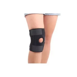 Adjustable Kneepad For Outdoor Sports Safety – Black