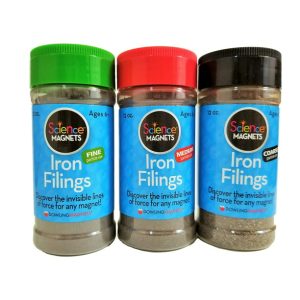 Dowling Magnets Iron Filings Variety Laboratory Science Science Resources Grades 1+ Pack of 3