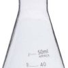 the first lab Erlenmeyer Flask  (50 ml, Pack of 2)