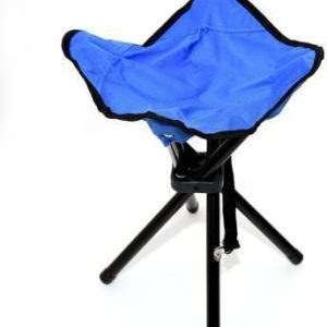 Mir mart Foldable Stool Portable Travel Chair Four Laboratory Tripod Stand