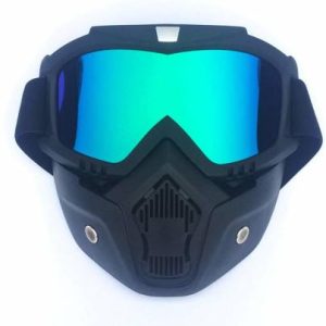 ranarc GOGGLE WITH MASK RAINBOW Laboratory  Safety Goggle  (Free-size)