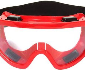Style Eva Motorbike ATV/Dirt Bike Racing Transparent Goggles Adjustable Motorcycle Goggles Laboratory, Power Tool, Welding, Wood-working  Safety Goggle  (Free-size)